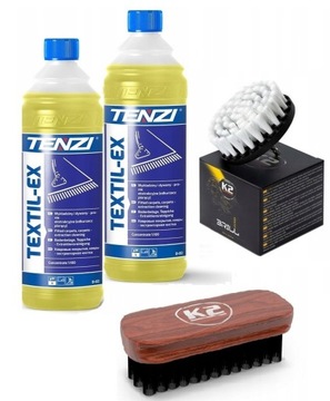 TENZI TEXTIL-EX PŁYN DO PRANIA TAPICERKI 1L + K2