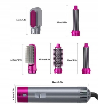 СУШИЛКА ДЛЯ КУЛОН, ЩЕТКА ДЛЯ ВОЛОС 5-в-1, ВЫПРЯМИТЕЛИ