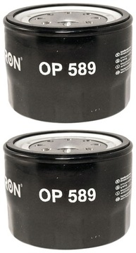 2× FILTRON FILTR OLEJE OP589 FORD KIA MAZDA