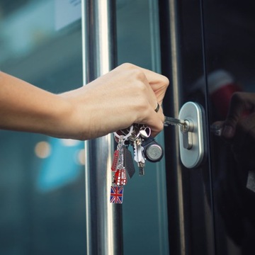 Кольцо с флагом Юнион Джек