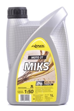 Olej Axenol Mixol Miks 2T Romet Ogar Simson MZ WSK SHL do mieszanki paliwa