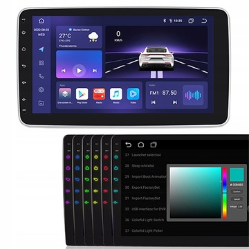 ПОВОРОТНАЯ КАМЕРА РАДИО 1DIN ANDROID 8/128G SIM LITE