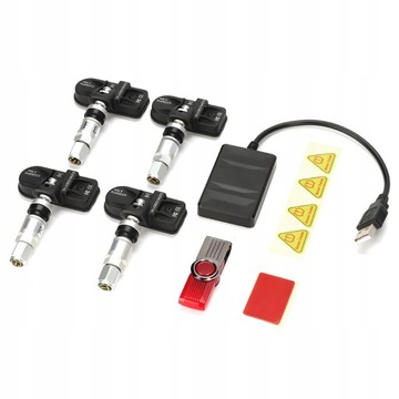 SYSTEM MONITOROWANIA CIŚNIENIA W OPONACH USB TPMS WEWNĘTRZNY CZUJNIK PRO