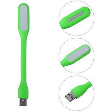 Мощная силиконовая лампа, черная, 6 светодиодов, питание от USB