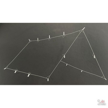 Брезент TASK FORCE TF-2215 Woodland 3x3