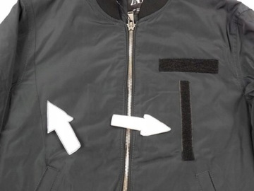 L1G012 ZARA__FY7 KURTKA BOMBER STÓJKA CASUAL __S