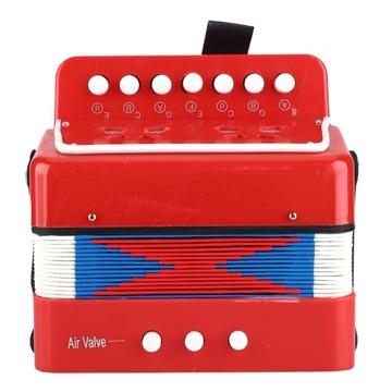 Dziecięcy 7-klawiszowy 2 basowy Mini mały