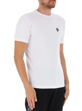 EMPORIO ARMANI EA7 efektowny męski t-shirt WHITE NOWOŚĆ roz.XXXL