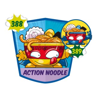 SUPER ZINGS seria 5 388 Action Noodle żółty