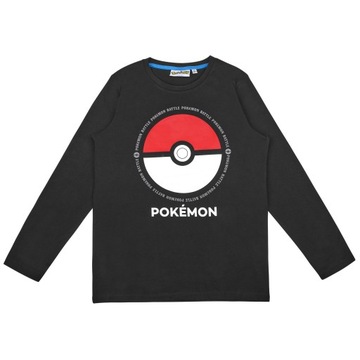 POKEMON PIKACHU POKEBALL koszulka bluzka z długim rękawem 14 lat 164