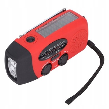 Солнечная аварийная радиостанция AM FM SOS PB 1000 мАч