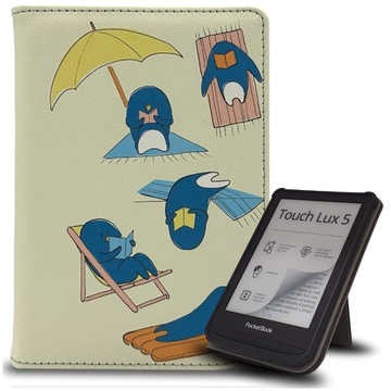 ETUI OKŁADKA CASE do POCKETBOOK COLOR, BASIC LUX 2 4, TOUCH LUX 4 5, GOBOOK