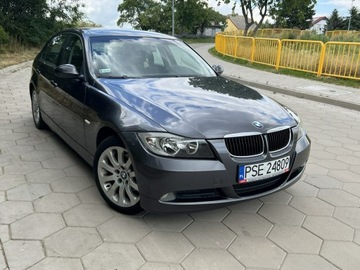 BMW Seria 3 E90-91-92-93 Limuzyna E90 320d 163KM 2005 BMW 320 D E90 Zarejestrowany 2.0 163 KM