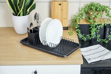 ПОДСТАВОЧНАЯ СУШИЛЬНАЯ СУШКА С ЧЕРНЫМ ПОДДОНОМ