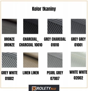 Refleksola roleta tekstylna napęd ręczny R76