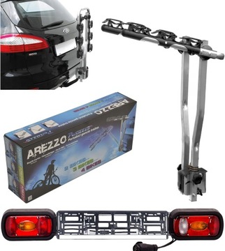 bagażnik rowerowy na hak Peruzzo Arezzo 3 + 13PIN