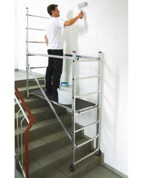 Алюминиевые леса Krause Corda Mini для лестниц