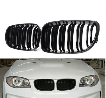 СНЯТИЕ ПОЧЕЧНОЙ РЕШЕТКИ BMW E81 E82 E87 E88 ЧЕРНЫЙ SLIM