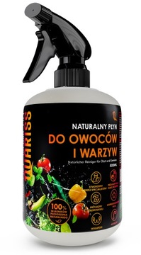 QUARISS Naturalny Płyn Preparat Środek do Mycia Czyszczenia Owoców i Warzyw