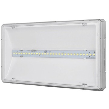 Oprawa awaryjna EXIT L IP65 LED 6W 850lm 1h jednozadaniowa AT biała ETL/6W/