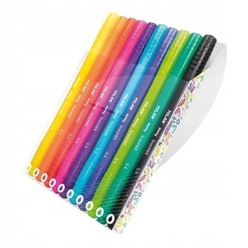 Cienkopis Milan sway fineliner 0,4 KPL 10 KOLORÓW