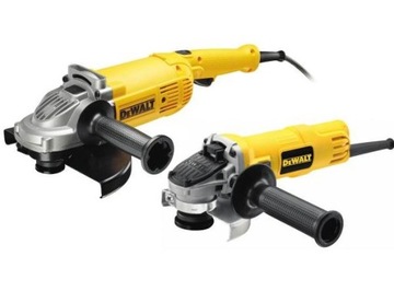 2 szlifierki kątowe 230mm/125mm DeWalt DWE492DUO2
