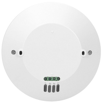 Датчик движения Потолочный монтаж на поверхность Светодиодный диапазон 20 м PIR Полностью регулируемый на 360°