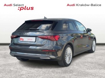 Audi A3 8Y Sportback 1.5 35 TFSI 150KM 2024 Audi A3 Sportback Reflektory LED Tempomat Sportowe fotele Ambiente plus Gw, zdjęcie 4