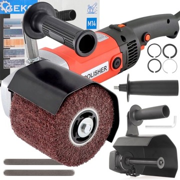 Насадка для шлифовальной машинки М14 + НЕЙЛОНОВАЯ ЩЕТКА