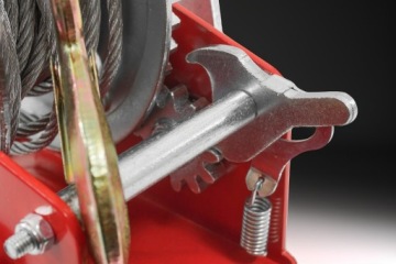 РУЧНАЯ ТРОСОВАЯ ЛЕБЕДКА С РУКОЯТОЧНОЙ ЛЕБЕДКОЙ 816 кг ТРОС 10М ЖЕСТКИЙ