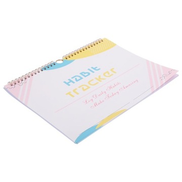 Record Planner Calendar Monthly Undated Daily Workout Tracker Journal