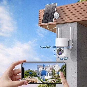 НАРУЖНАЯ СОЛНЕЧНАЯ PTZ-КАМЕРА WIFI HD 2MP СОЛНЕЧНАЯ КАМЕРА