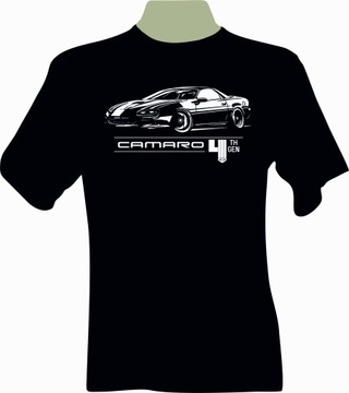 KOSZULKA T-shirt nadruk chevrolet CAMARO 4th gen.