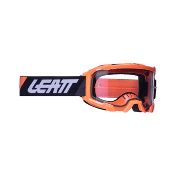 GOGLE LEATT VELOCITY 4.5 GOGGLE NEON ORANGE CLEAR 83% CROSS ENDURO