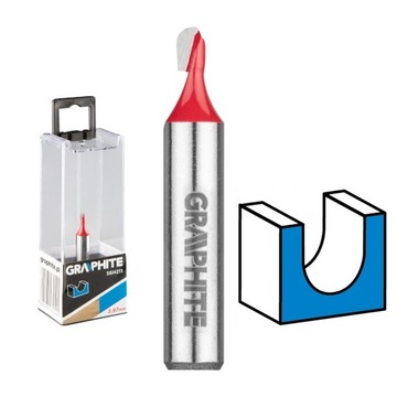 Frez do rowków typu U HM 3.97 x 6mm 8mm