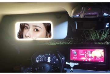 LED АВТОМОБИЛЬНОЕ ЗЕРКАЛО ДЛЯ МАКИЯЖА ДЛЯ СОЛНЦЕЗАЩИТНОГО КОЗЫРЯ ПОДСОЛНЕЧНИК