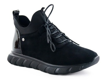 Vinceza Buty Sportowe Damskie Sneakersy 23-10787 Czarny 38