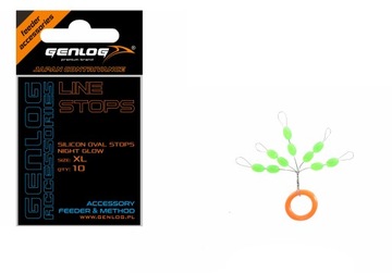 STOPERY SILIKONOWE NIGHT GLOW GENLOG XL