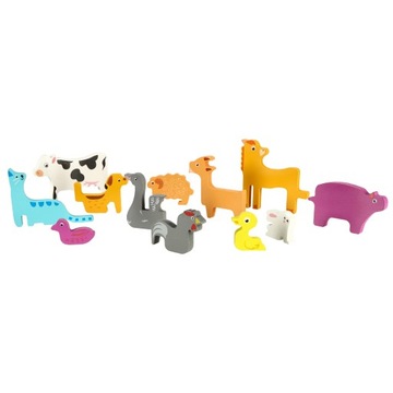 ПАЗЛ ОБРАЗОВАТЕЛЬНЫЙ ДЕРЕВЯННЫЙ ПАЗЛ-СОРТИРОВКА СОБИРАЙ ФОРМУ ЖИВОТНЫХ