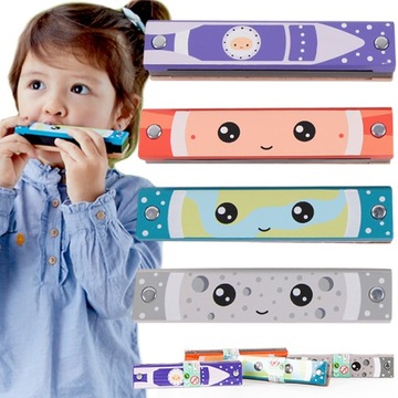HARMONIJKA DLA DZIECI DREWNIANA / CLASSIC WORLD