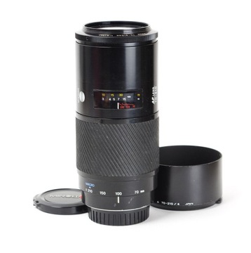 MINOLTA ZOOM AF ZOOM 4/70-210mm FLINTA SONY A / MINOLTA NO.2 y CZYTAJ OPIS
