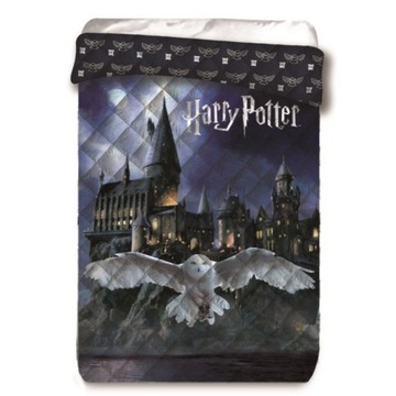 NARZUTA 140X200 HARRY POTTER KOŁDRA PIKOWANA LEKKA