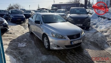 Lexus IS II Sedan 250 208KM 2008 Lexus IS 250v6 moc 208 KM automat xenon Navi CarPlay ledy zamiana gwaranc