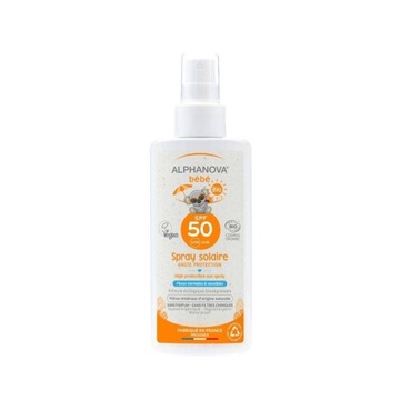 Alphanova Bebe, Przeciwsłoneczny Spray o wysokim f