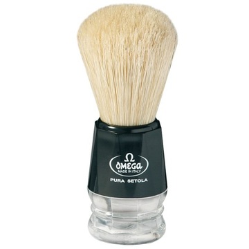 Włoski pędzel do golenia Omega 10019 włosie naturalne