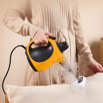 ПАРОМОЕЧНАЯ МАШИНА Для мытья окон Пароварка 1100 Вт, 3,5 бар, 10 насадок для швабр