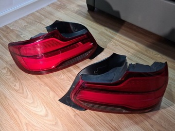 BMW F22 F23 Lampa Lampy Tył Tylna Zestaw LCI BLACK
