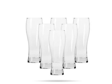 6 szklanek pokali do piwa 500 ml CHILL KROSNO