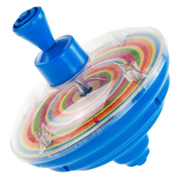 WIRUJĄCY BĄCZEK BĄK KOLOROWY LED TRADYCYJNY KRĘCĄCY