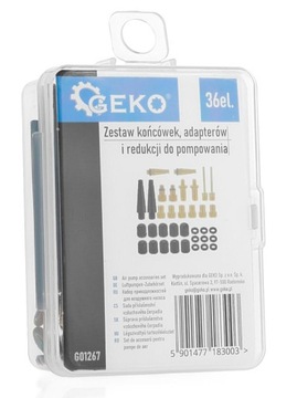 Набор насадок, переходников и редукций для накачки 36 штук. (20/240)
